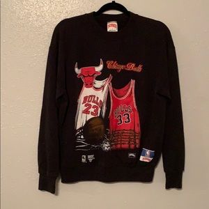 Vintage 1990s Chicago Bulls Nutmeg crewneck